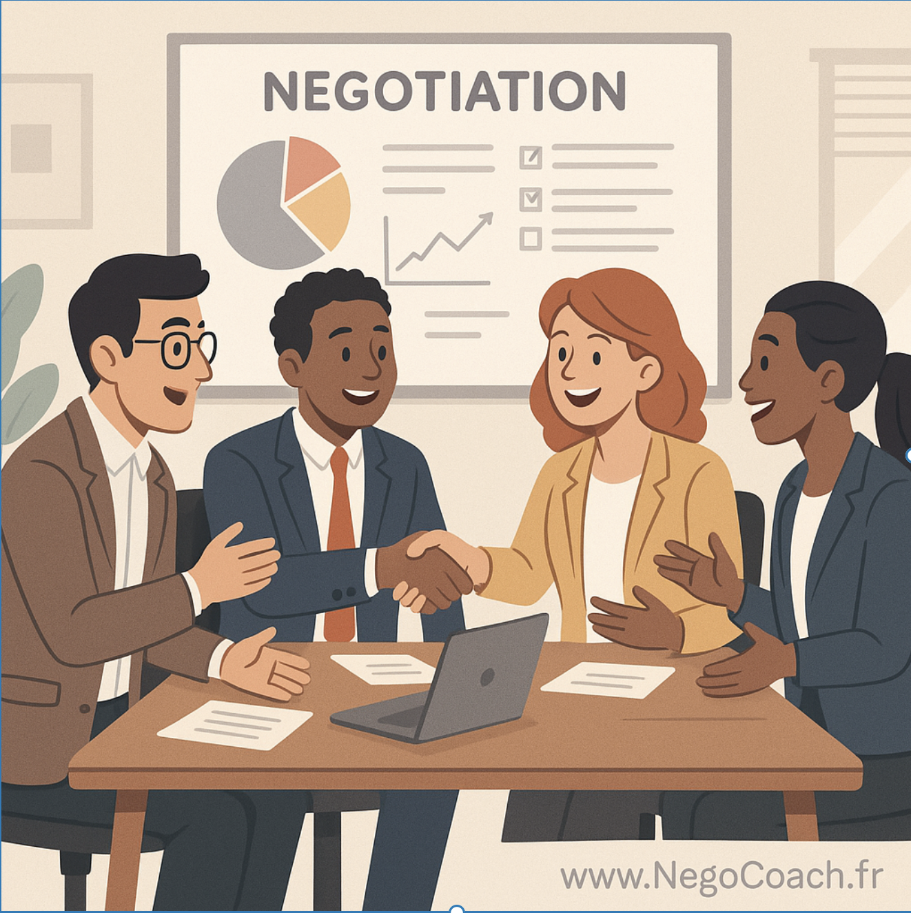 Techniques de négociation commerciale efficaces